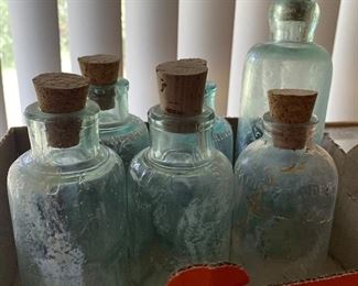 Glass Baking Powder Jars