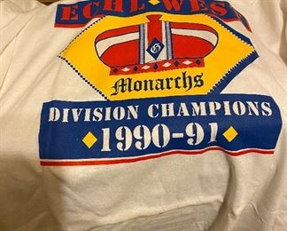 Lots of 1990's Nascar and Hockey T Shirts