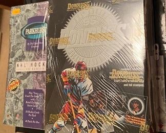 Unopened Boxes of 1990's Hockey Cards