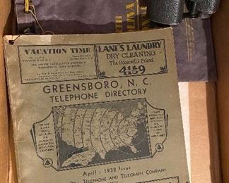 1923 Greensboro, N.C. Telephone Directory
