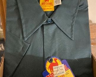 Several NOS Red Camel Work Shirts