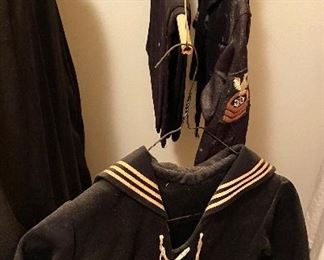 Old Child's Navy Uniforms