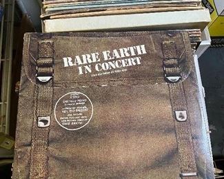 Boxes of Record Albums