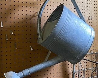Galvanized Watering Can