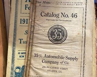 Early Automobile Catalogs