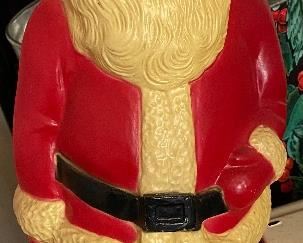 Small Santa Blow Mold