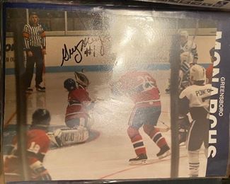 Autographed Hockey Photograph