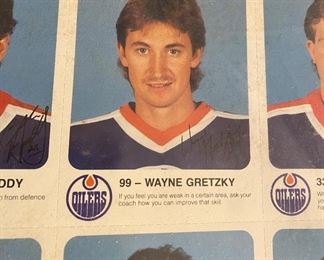 Uncut Red Rooster Hockey Sheet