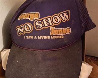 George Jones No Show Concert hat