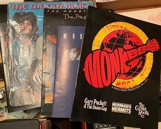 Vintage Music Programs (Moody Blues and Monkees)