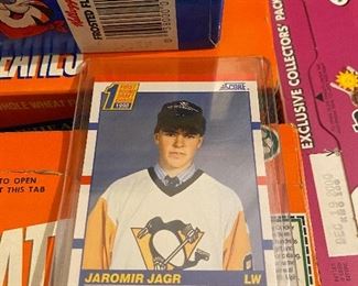 Jagr Rookie Card
