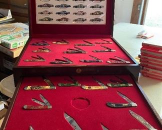 Case XX Winston Motor Sports 16 Piece Knife Set