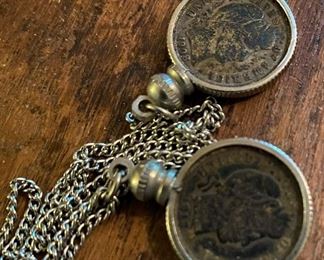 Barber Dime Necklaces