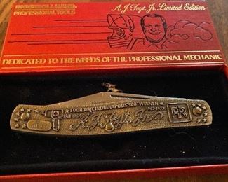 A.J. Foyt Pocket Knife