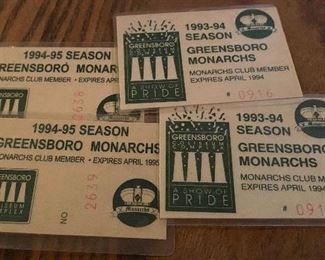 Greensboro Monarchs Season Passes