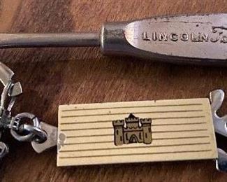 Old Ford Advertising Screwdriver (Wilson Motor Company High Point, N.C.)