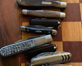 Assorted Pocket Knives