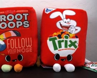 Cereal Box Plushy Group Duo