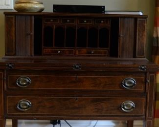 Mahogany Federal Desk