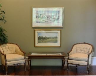 Custom Made "Lady" Barrel Chairs