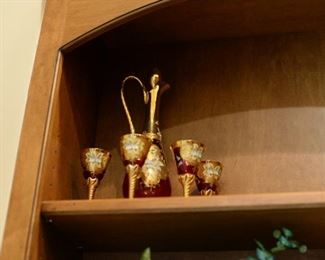 Bohemian Glass Decanter