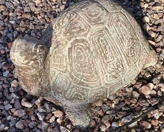 Small Concrete Turtlle