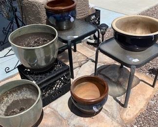 Glazed Ceramic Garden Planters