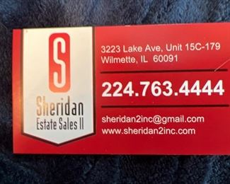Sheridan Estate Sales II 5 year anniversary