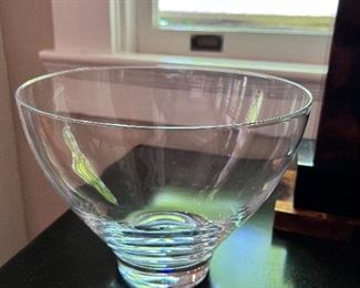 Orrefors glass bowl