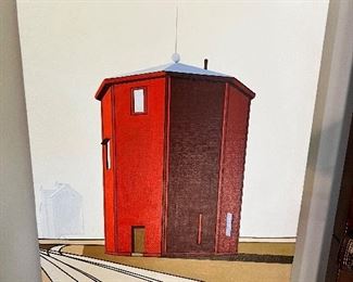 William Steiger Red silo