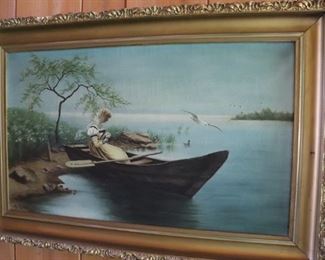 M. Farley Original Oil on Canvas