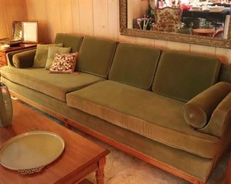 MCM Long green Sofa