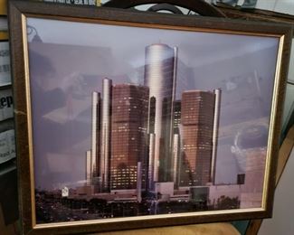 Framed Print of Ren Cen