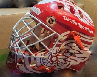 Red Wing Hockey Helmet