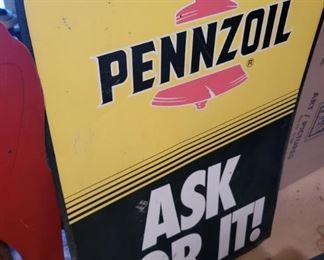 Pennzoil Sign