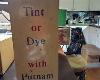 Tint or Dye Advertising Shelf