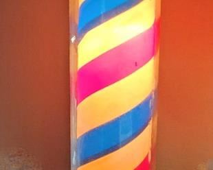 Lighted Barber Pole