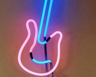 Neon Guitar