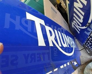 Triumph Sign