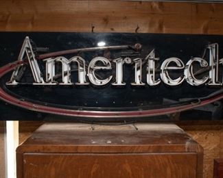 Ameritech Neon Sign