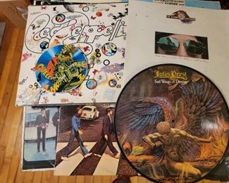 Beatles Abby Road, Judas Priest, Wings More Records