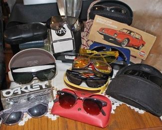 Oakley, Ray Ban, and Other Sun Glasses
