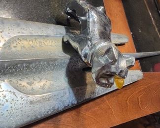 Bull Dog Hood Ornament