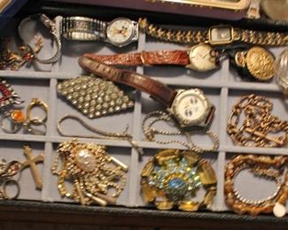 Broaches, Watches Bracelets