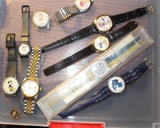 Minnie, Charlie and Other Character Watches