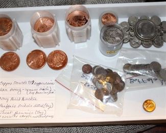 Copper Rounds, Coins