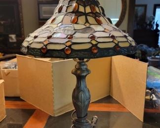 Leaded Glass Lamp Style