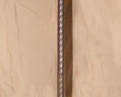 D80 0507 Vintage Leaded Glass Floor Lamp