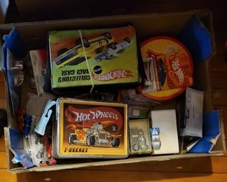 Match Box Hot Wheels Cases and cars