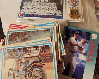 Baseball, Motor Cycle, Sport Cards